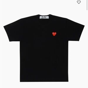 PLAY COMME DES GARÇONS HEART T SHIRT